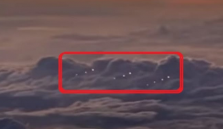 فيديو يرصد أجسام مجهولة تطير بسرعة فائقة